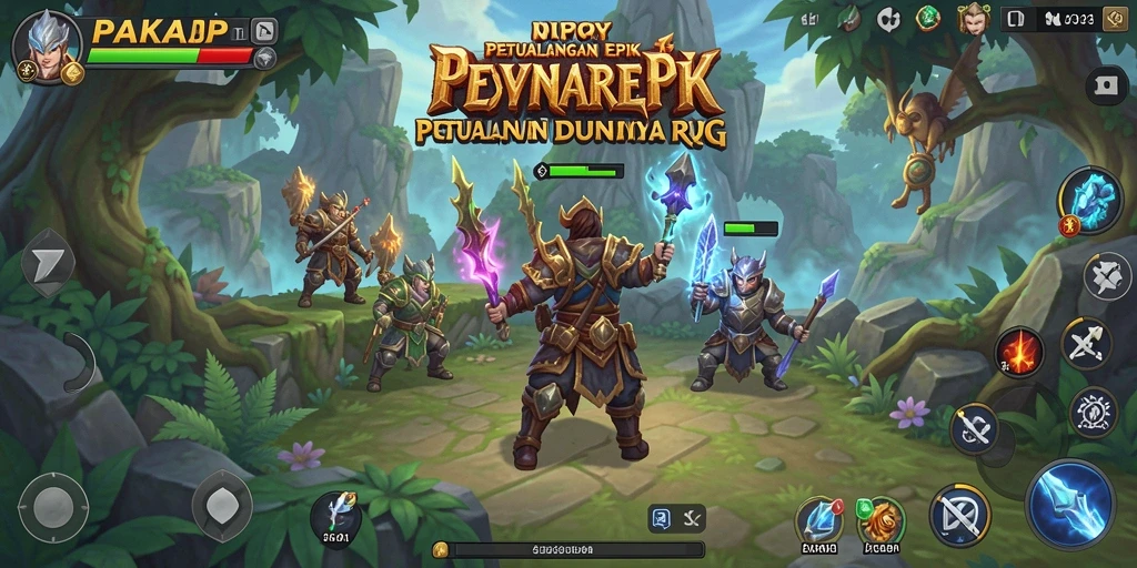 Tampilan gameplay PAKARJP yang mendebarkan dan interaktif.