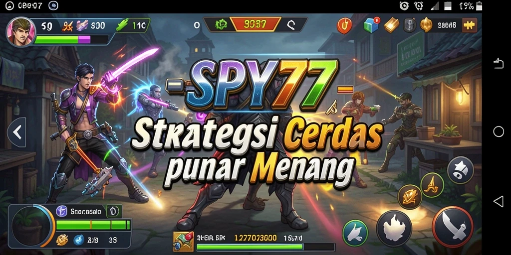 Tampilan gameplay menarik dari SPY77 dengan strategi menegangkan.