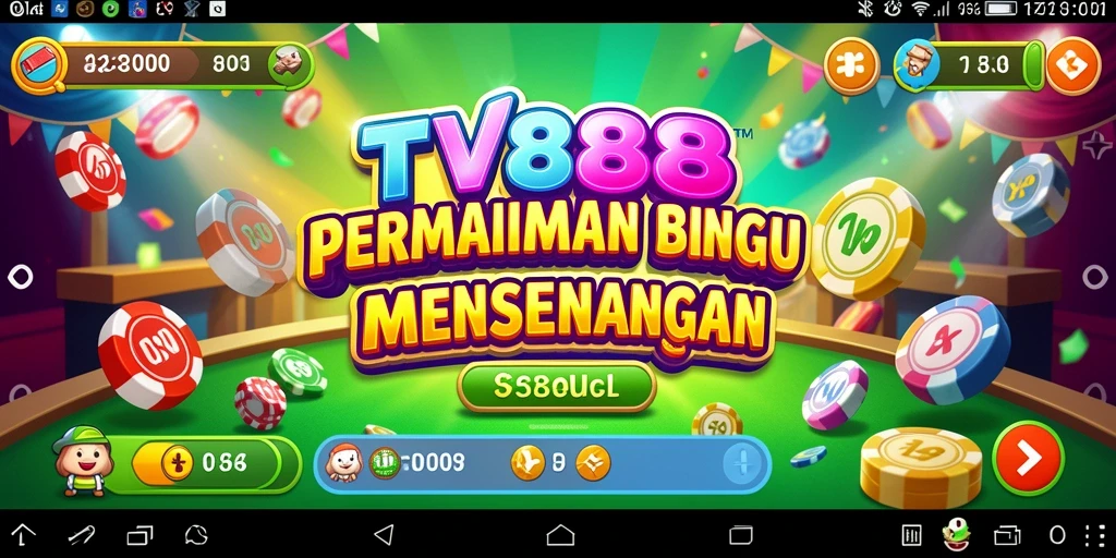 Tangkapan layar gameplay Bingo yang menarik dari TV888.