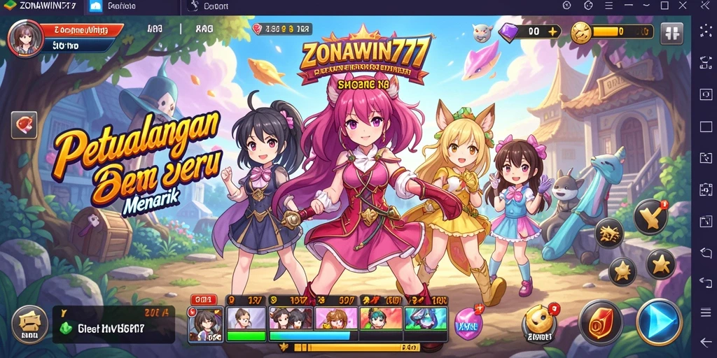 Tangkapan layar gameplay ZONAWIN777 yang menarik dan penuh aksi.